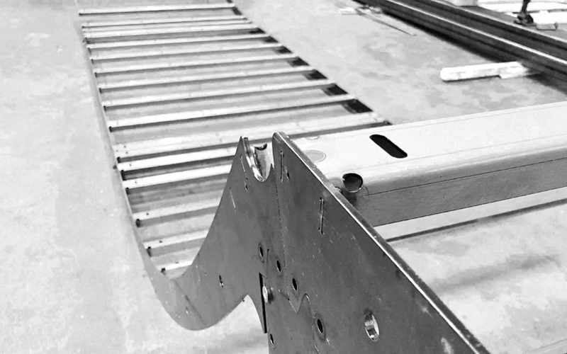 Aufbau einer Minirampe Skateboardrampe Table and Transition
