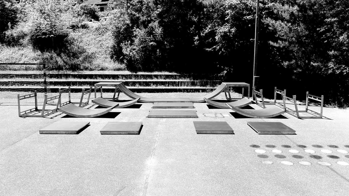 Miniramp Modell Micro 80 Sundayramp Einzelteile Miniramp Skateboardrampe Einzelteile